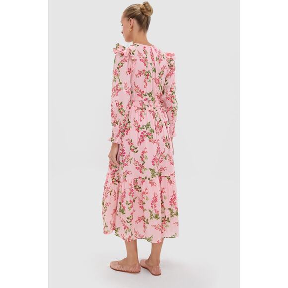 BANJANAN Exclusive Wisteria Cabaret Pearl Dress NWT XL Retail $370 Tuckernuck - Picture 2 of 6